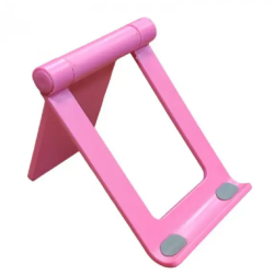 Держатель для телефона L 302 / Подставка настольная / Сложная подставка / Розовый