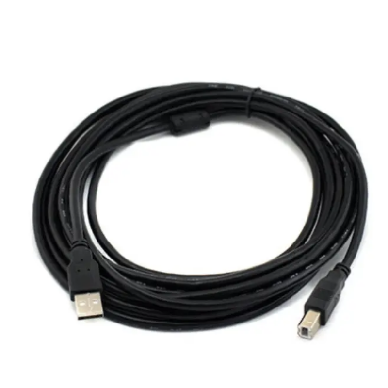 Кабель для принтера 5м (USB 2.0 AM-BM) Чорний