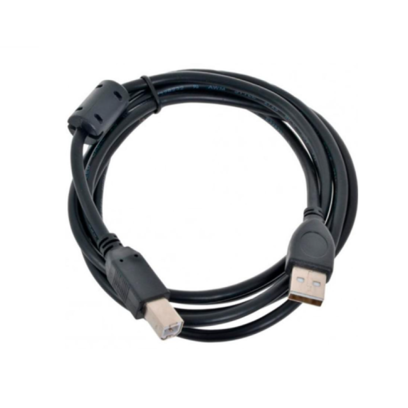 USB кабель для принтера та сканера Smartera USB 2.0 A/B 1.5м Чорний
