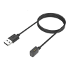Магнітний USB кабель для зарядки смарт-годинників Xiaomi Smart Band 8 Active, 8 Pro, 8 / 60 см. / Чорний