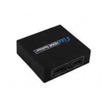 HDMI розгалужувач на 2 порти HDMI SPLITTER 1 in 2 / Чорний