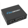 HDMI розгалужувач на 2 порти HDMI SPLITTER 1 in 2 / Чорний