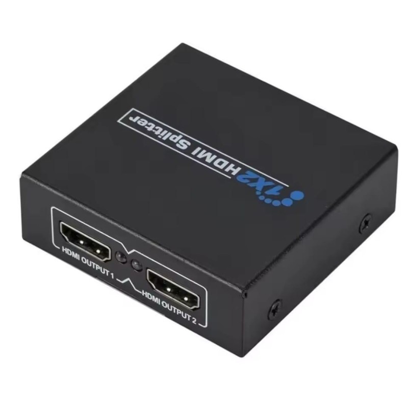 HDMI разветвитель на 2 порта HDMI SPLITTER 1 in 2 / Черный