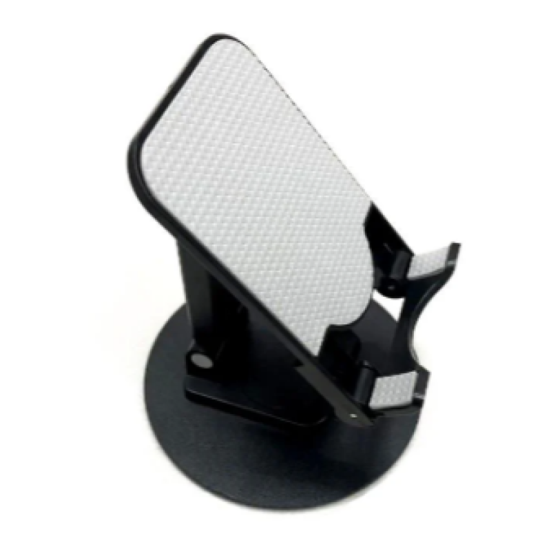 Держатель для телефона настольный 9108, смартфона / компактная подставка для телефона / Черный