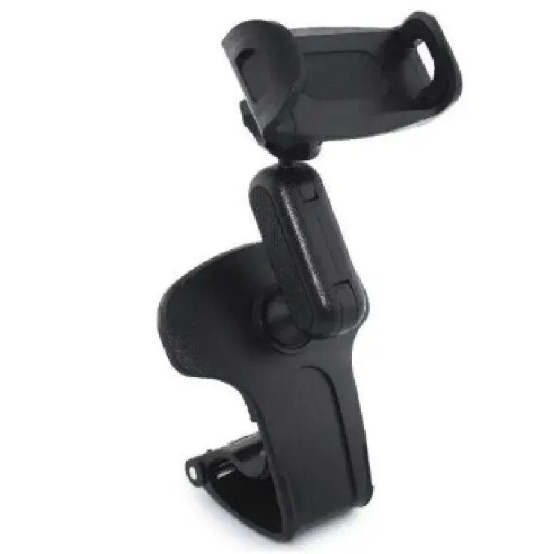 Тримач для телефону на дошці автомобіля HOLDER, 4-6.2", чорний