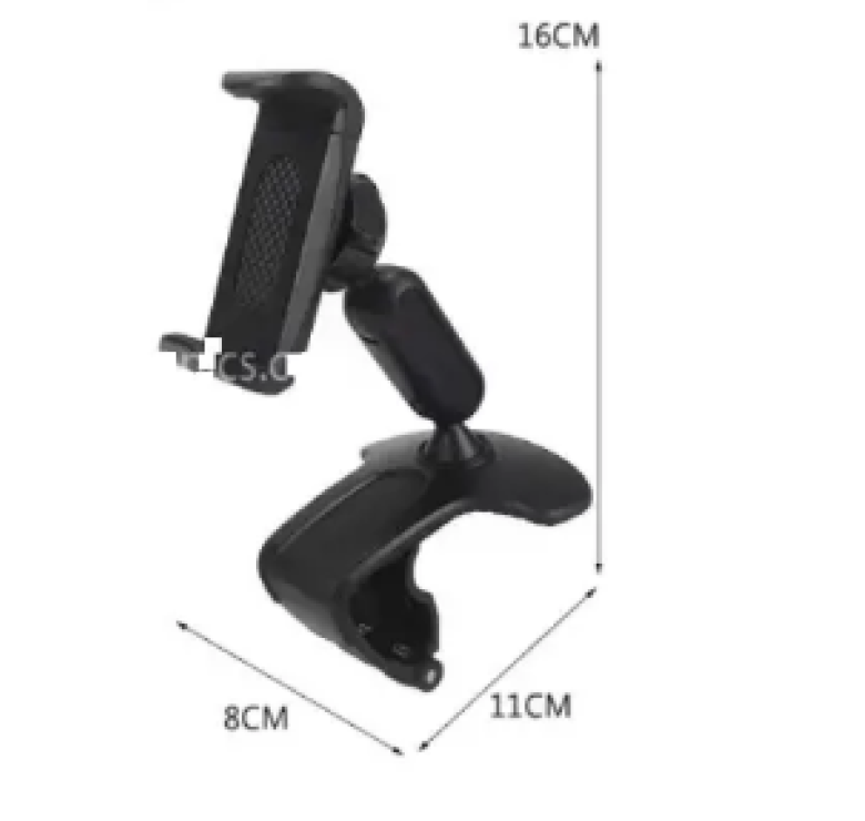 Автомобільний тримач для телефону HOLDER car Dashboard (8053) 4-6.2 дюймів /підставка для смартфону /Чорний