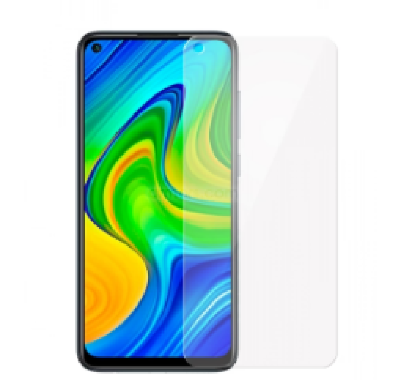 Загартоване захисне скло на Xiaomi Redmi Note 9 (отвір під камеру)/ Прозоре