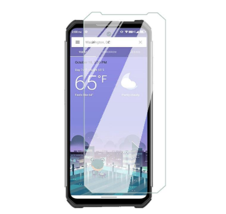 Загартоване захисне скло на смартфон Oukitel WP27 (вигляд 3) / Прозоре