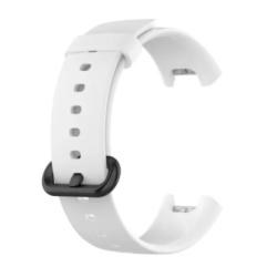 Ремінець силіконовий для розумних годинників Xiaomi Redmi Watch 2 Lite / 20 мм. / Білий