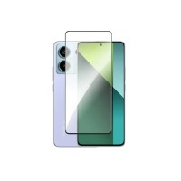Загартоване захисне скло на смартфон Xiaomi Redmi Note 13 Pro 5G / Чорна рамка