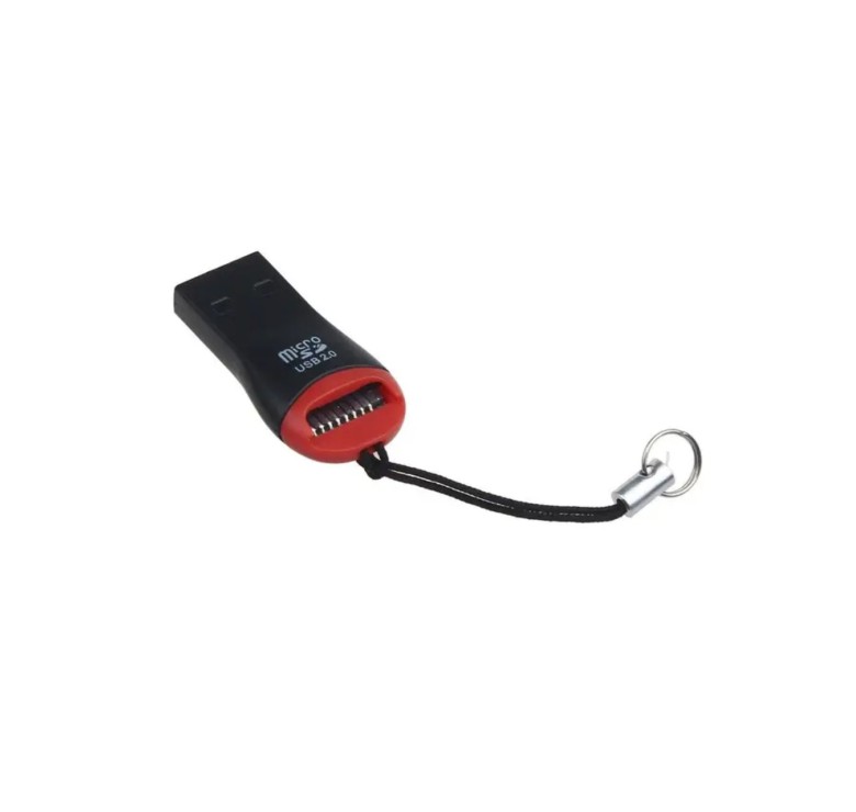 Адаптер, Картридер USB microSD. Перехідник для читання карт пам'яті microSD.