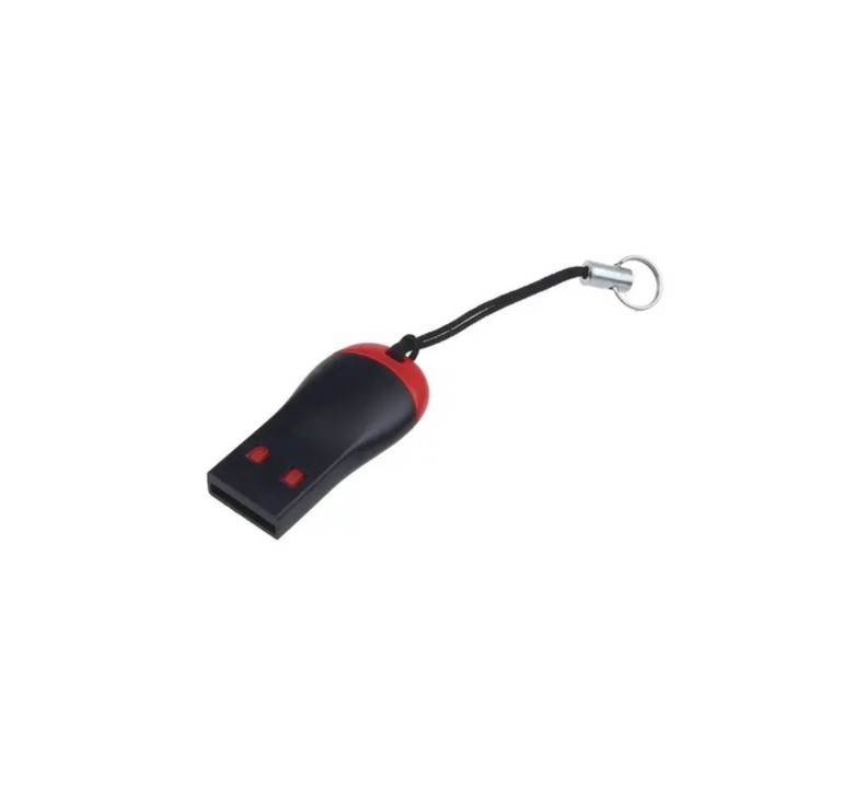 Адаптер, Картридер USB microSD. Перехідник для читання карт пам'яті microSD.