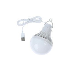 Світлодіодна портативна лампа USB 5W \ Білий