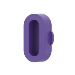 Силиконовая заглушка для защиты зарядного порта часов Garmin / Фиолетовая