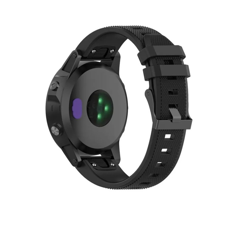 Силікована заглушка для захисту зарядного порта годинників Garmin / Фіолетовий