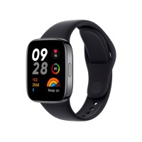 Силіконовий ремінець для Xiaomi Redmi Watch 3 Active / Чорний