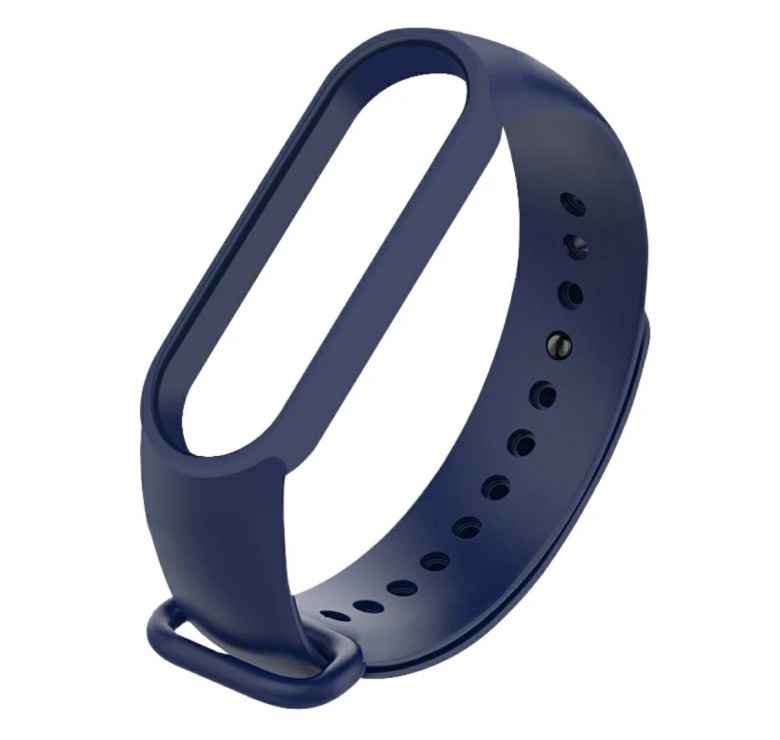 Ремінець на розумний браслет Xiaomi Mi Band 5 / Темно-синій