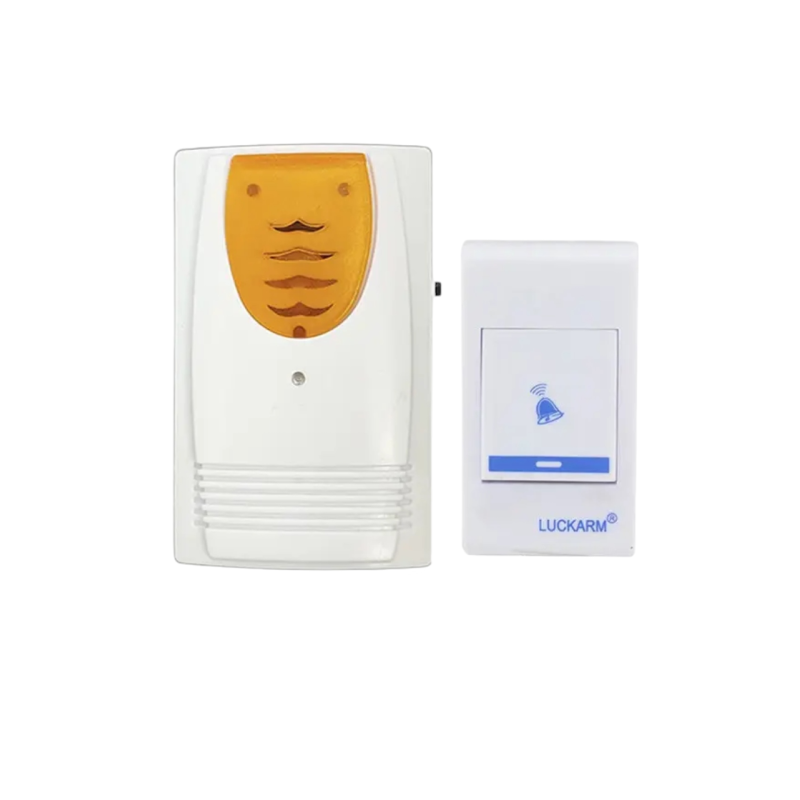 Беспроводной дверной звонок Luckarm на батарейках \ Белый