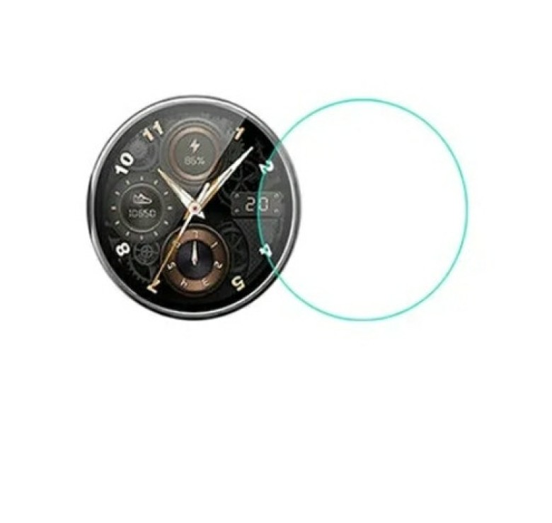 Захисне скло на допоміжний екран на смартфон Blackview BL9000 \ Прозоре