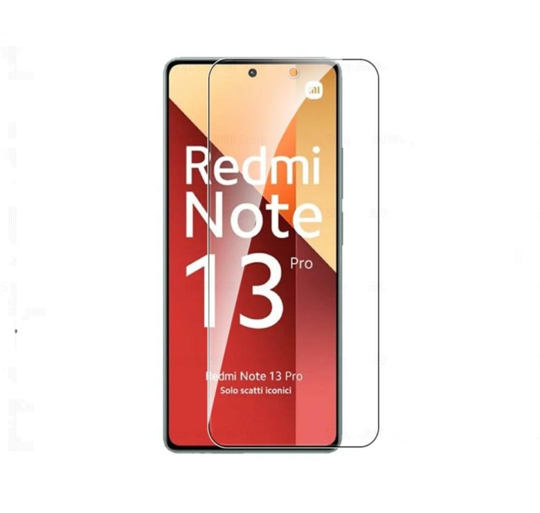 Загартоване захисне скло на смартфон Redmi Note 13 Pro 5G / Прозоре