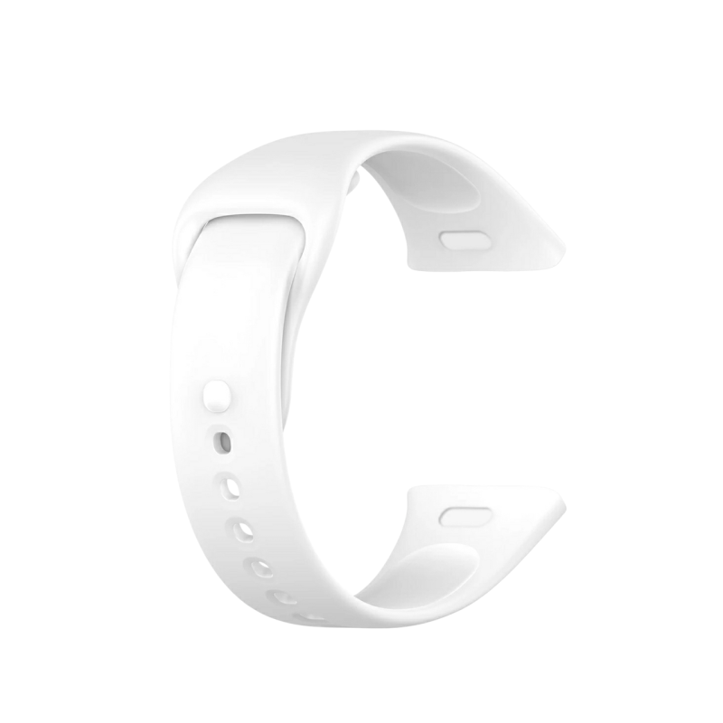 Силиконовый ремешок для Redmi Watch 3 / Белый