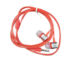 Навушники провідні вакуумні SERTEC ST-200 / Червоні