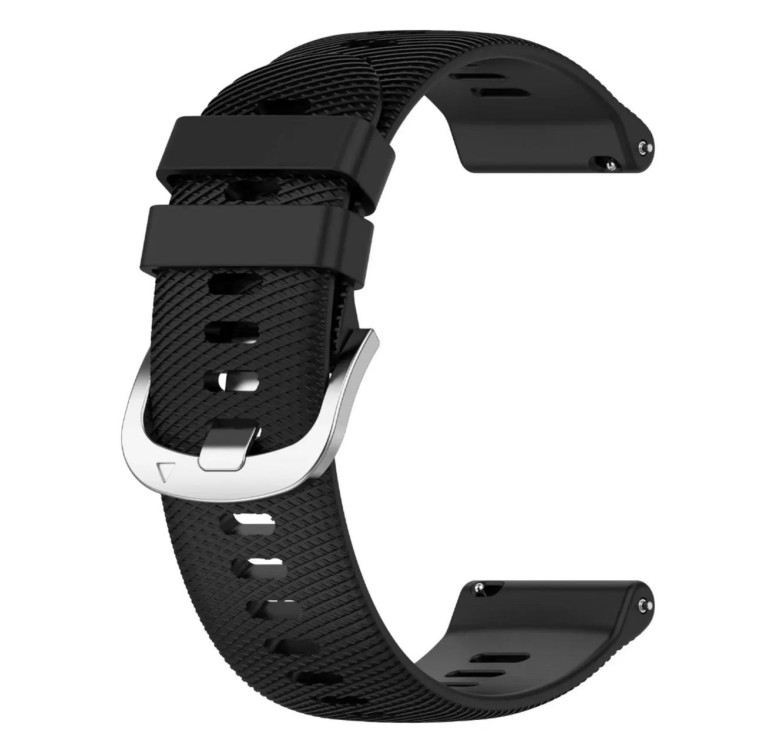 Силіконовий ремінець для Redmi Watch 5 Active / Чорний