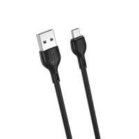 Кабель Micro USB XO-NB200 \ 2 метри \ Чорний