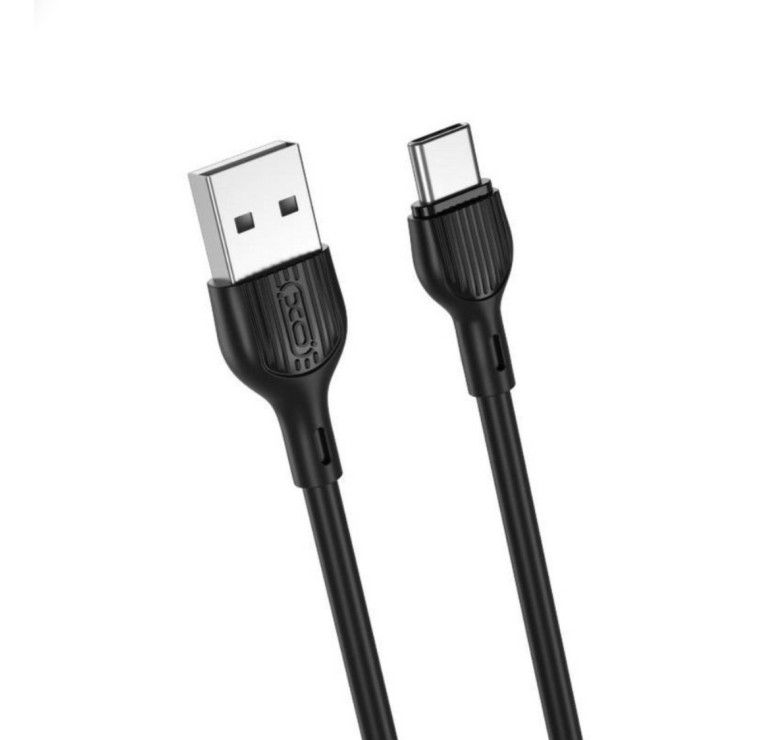 Кабель Type-c USB XO-NB200 \ 2 метри \ Чорний