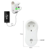 Розумна розетка з Wi-Fi управлінням Socket J2 / розетка з USB / Білий
