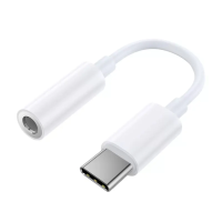Перехідник з Type-C на аудіо 3.5 mm для Iphone16, 16 Pro, 16 Pro Max, 16 Plus / Білий