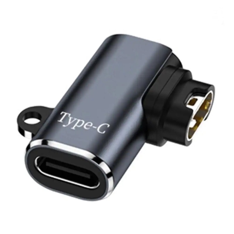 Переходник Type-c (внутренний) - Garmin (угловой, тип В) для зарядки часов Garmin