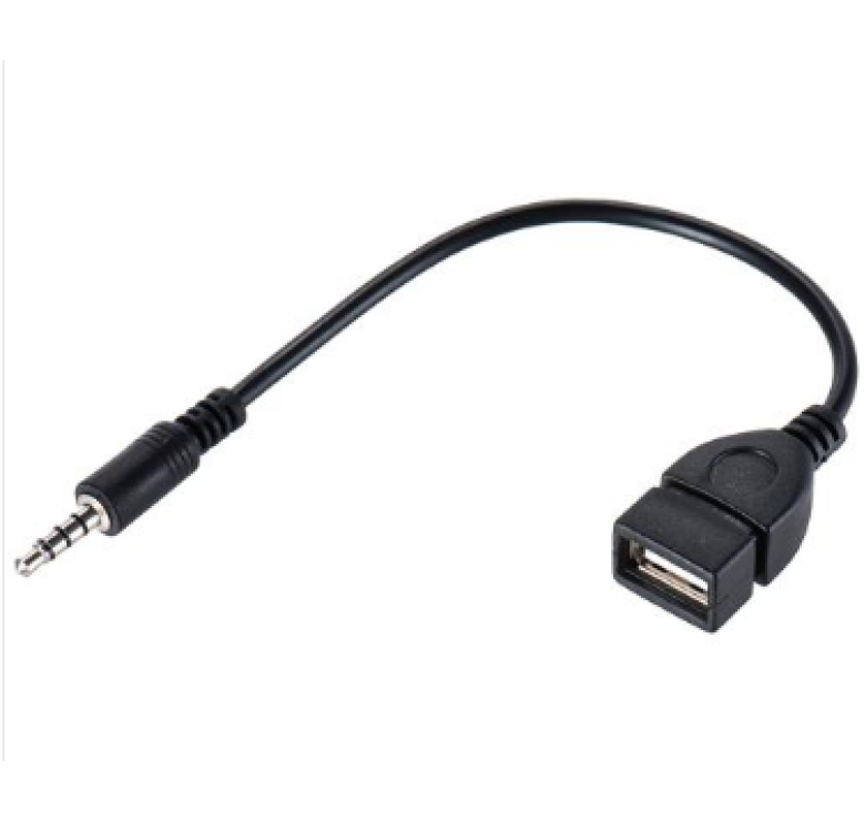 Перехідник AUX USB для автомобільної магнітоли