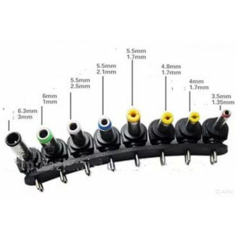 Універсальний блок живлення JY-120W з регулюванням 12-24V (8 насадок)