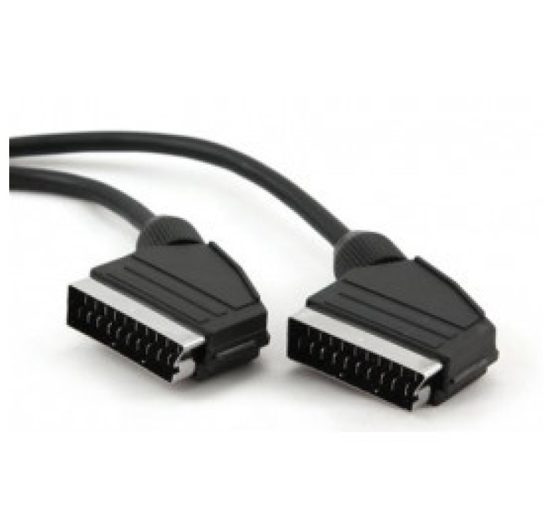 Кабель Scart / Кабель Скарт 1.2 метра / Чорний