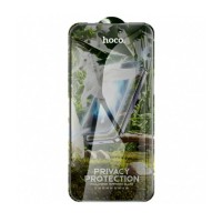 Загартоване скло HOCO G11 на Iphone 15 Pro Max Антишпигун / Повне покриття / Чорна рамка
