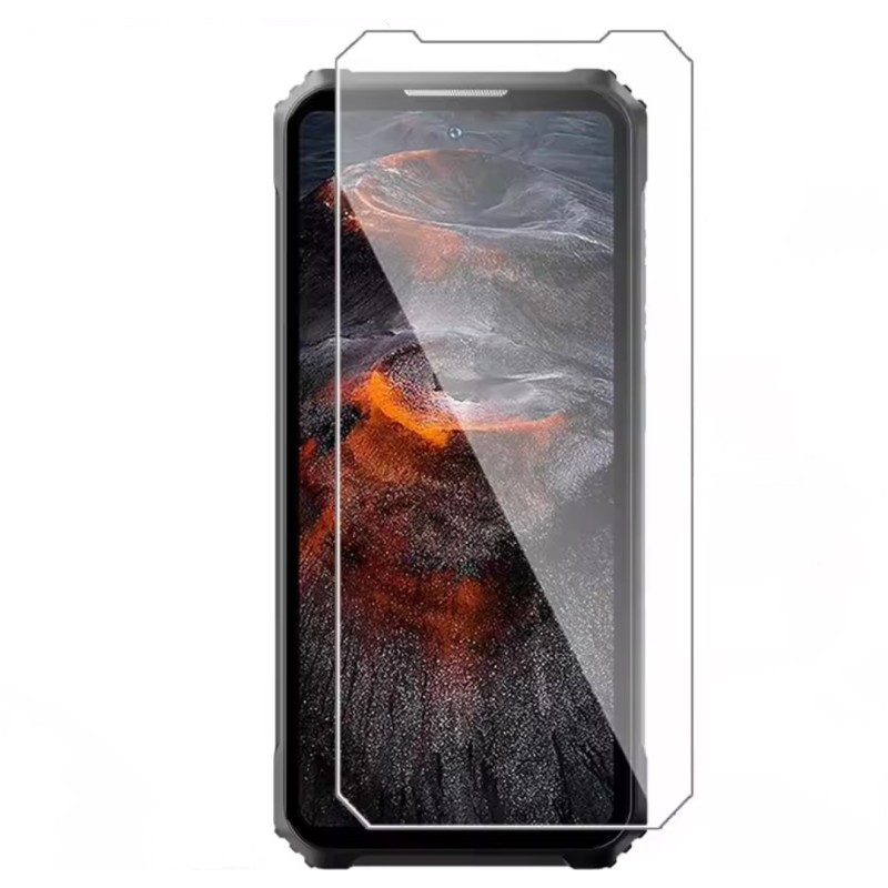 Закаленное защитное стекло на Oukitel WP10 5G (Вид 2) Прозрачное