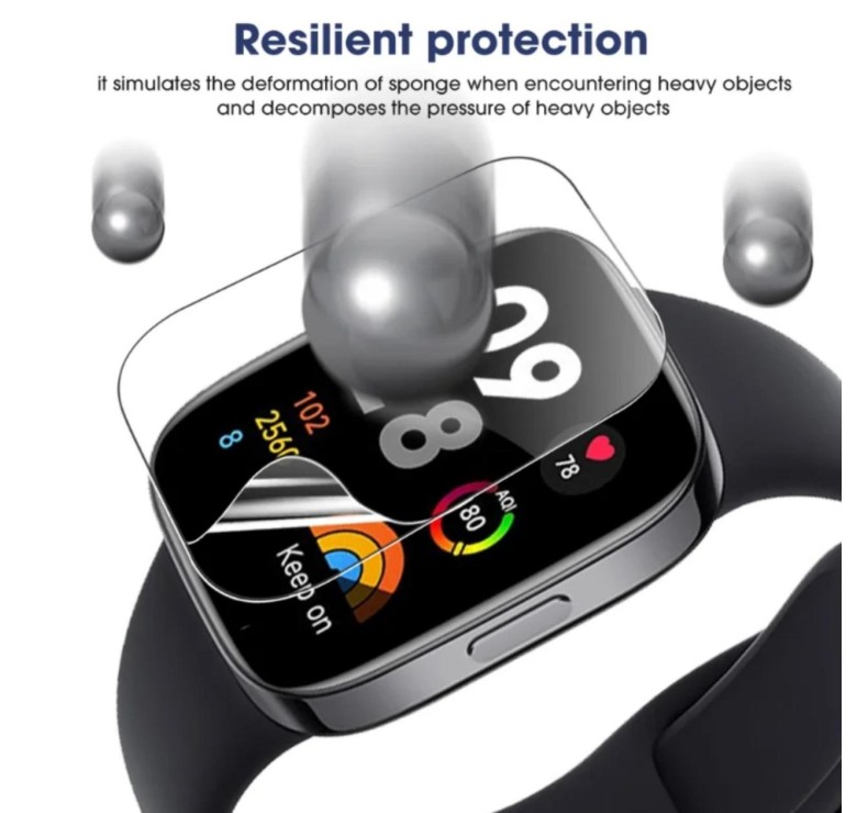 Захисна гідрогелева плівка для годинника Redmi Watch 4 / Прозора