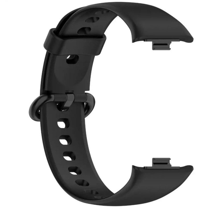 Силіконовий ремінець для Redmi Watch 4 / Чорний
