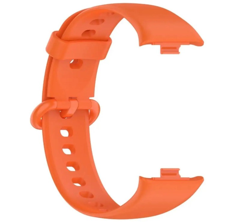 Силіконовий ремінець для Redmi Watch 4 / Помаранчевий