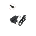 Сетевое зарядное устройство Mini USB 800 mA \ 1м \ Черный