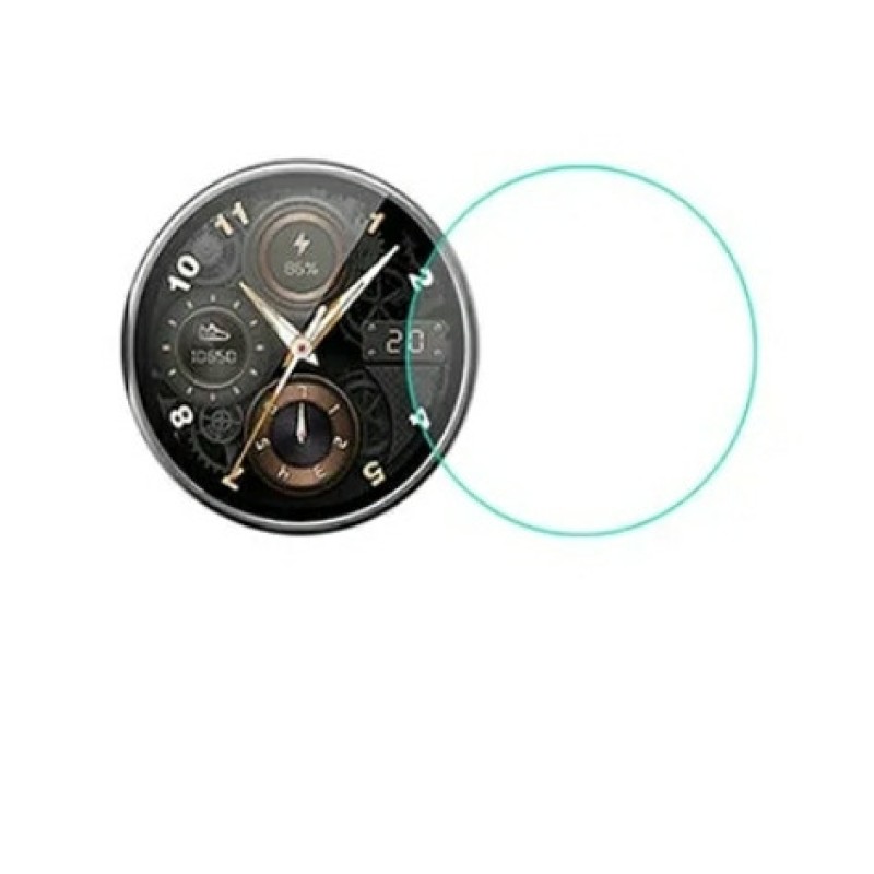 Защитное стекло на вспомогательный экран на смартфон Blackview Oscal Pilot 2 \ Прозрачное