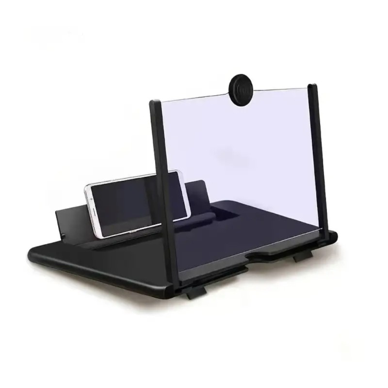 Подставка для телефона увеличительный 5D экран / Черный