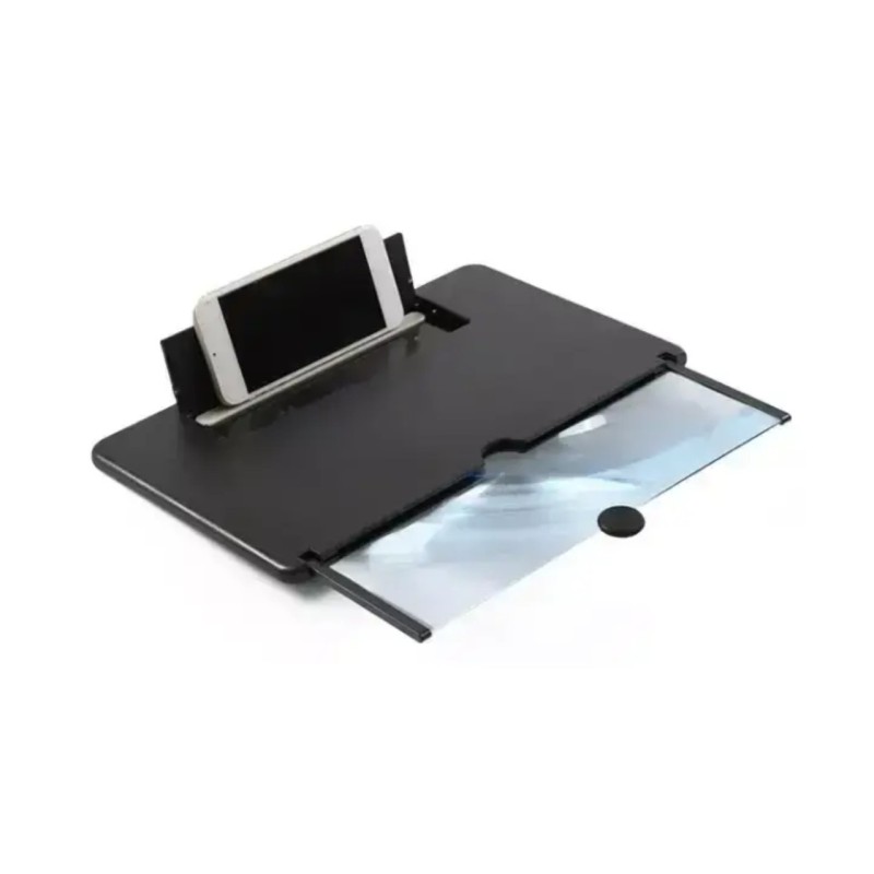 Подставка для телефона увеличительный 5D экран / Черный