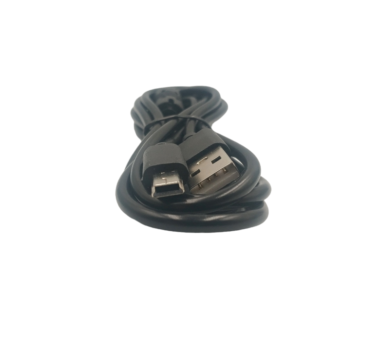 Кабель для плеєрів, колонок, відеореєстраторів з фільтром / Mini - USB / 1.5 метра / Чорний