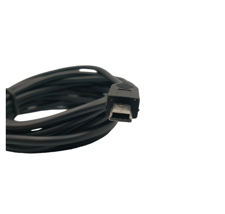 Кабель для плеєрів, колонок, відеореєстраторів з фільтром / Mini - USB / 1.5 метра / Чорний