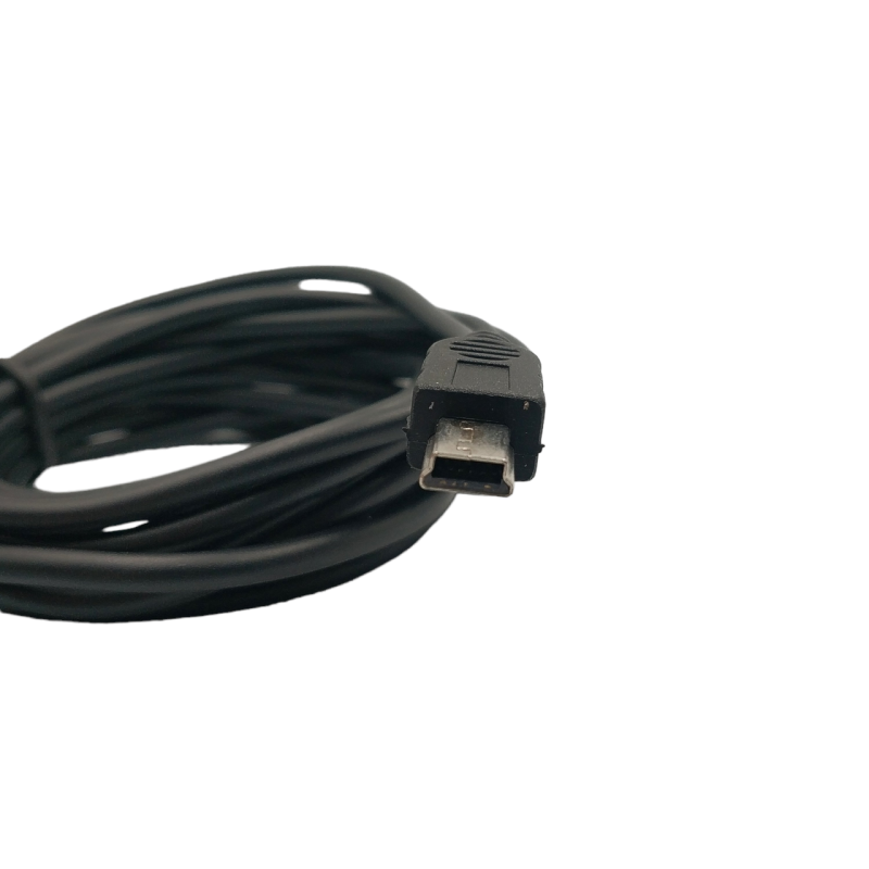 Кабель для плеєрів, колонок, відеореєстраторів з фільтром / Mini - USB / 1.5 метра / Чорний