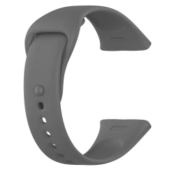 Силіконовий ремінець для Redmi Watch 3 / Сірий