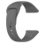 Силіконовий ремінець для Redmi Watch 3 / Сірий