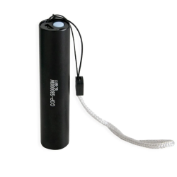 Карманный ручной светодиодный фонарик BL-B517 / mirco USB / Черный